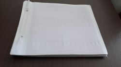 Caderno De Etiquetas Pontilhado Remarcação De Chassi De 7mm